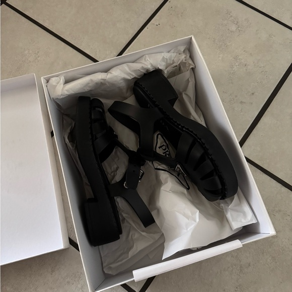 Prada Black Sandals - Picture 2 of 7